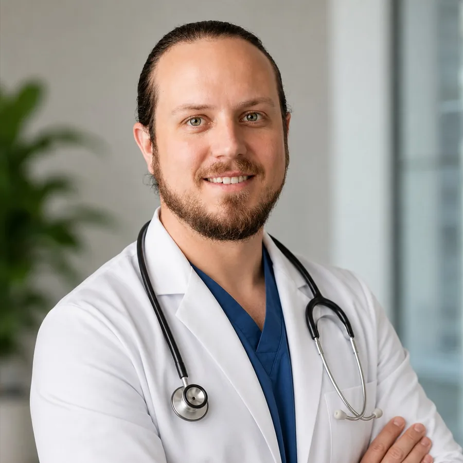 Dr. Jonathan Chance Miller, MD, licensed physician conducting telehealth ESA and PSD evaluations